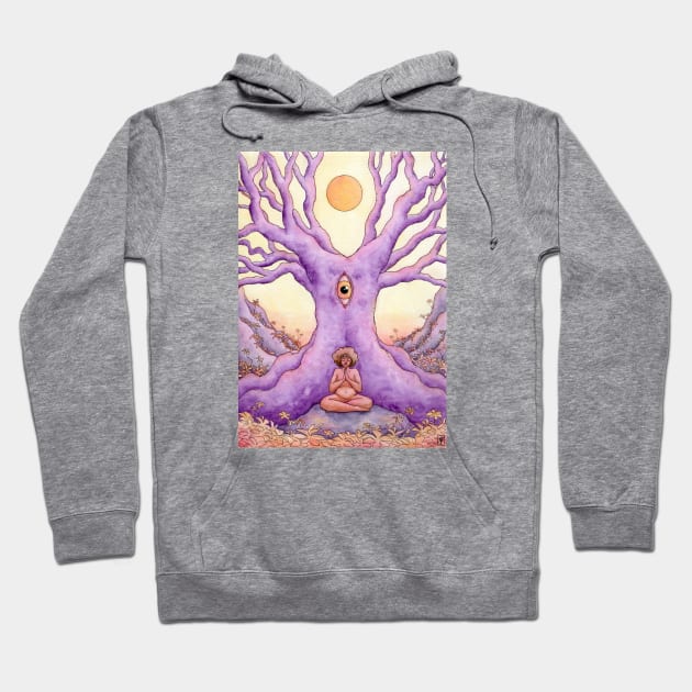 Meditation Tree Hoodie by Serpent's Sun